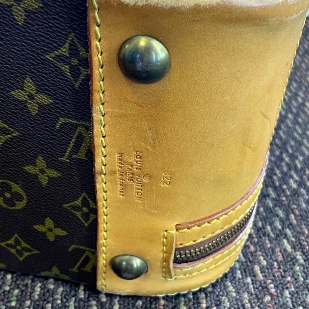 Louis Vuitton Vintage Monogram Hardside/Hard Case Luggage Suitcase 21